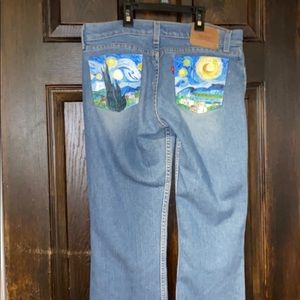 Custom Levi bell bottoms